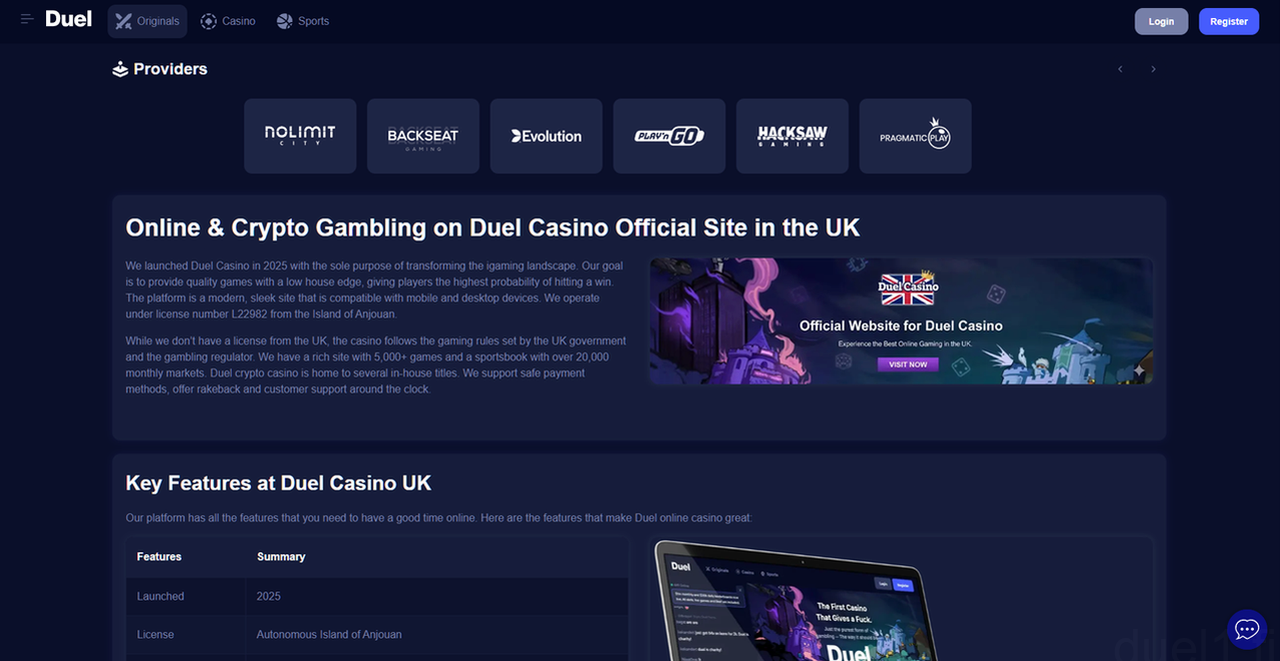 Duel Casino Casino